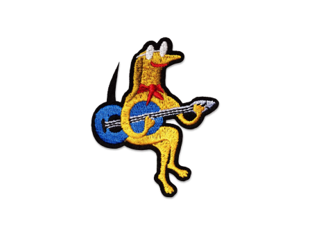 Ecusson thermocollant - GYPSY GUITAR - Macon & Lesquoy