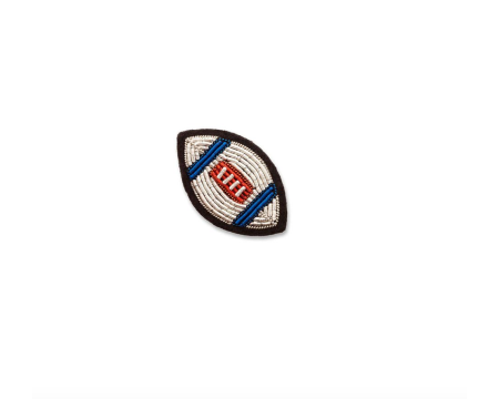 Broche brodée à la main - BALLE US - Macon & Lesquoy