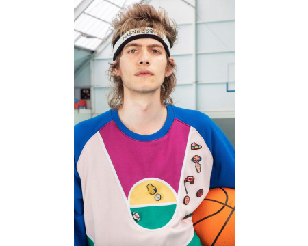 Broche brodée à la main - BALLE US - Macon & Lesquoy