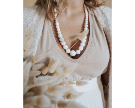 Collier d'allaitement, de portage et de dentition - LOUISE - MintyWendy