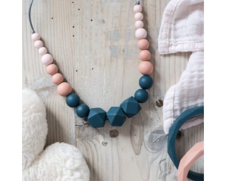 Collier d'allaitement, de portage et de dentition - SOLENE NUDE - MintyWendy