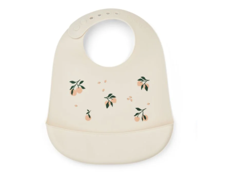 Bavoirs en silicone TILDA - Peach