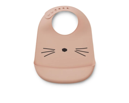 Bavoir en silicone - Chat