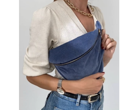 Sac Banane à Langer - bleue Lykkle - MELLIPOU