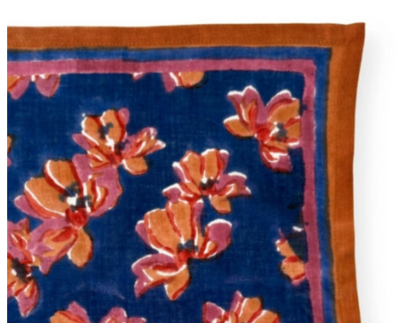 Small foulard Vioeta Navy APACHES