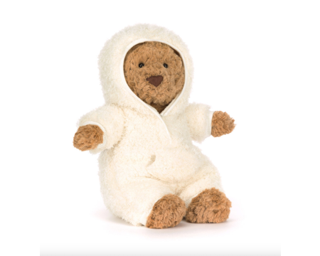Peluche Ours Bartholomew Bear All-in-one outfit JELLYCAT - PRECOMMANDE