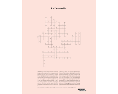 Affiche "La Demoiselle" - LA MAJORETTE A MOUSTACHE