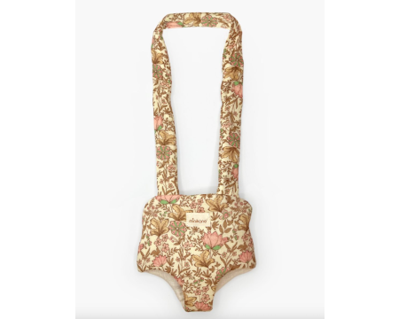 Porte poupée en gaze de coton Indienne rosée MINIKANE