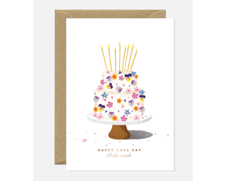 Carte Flower Cake ALL THE WAYS TO SAY