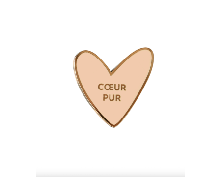 Pin's coeur - Pur ZAKUW