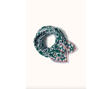 Big foulard Latika Garden Lilas APACHES