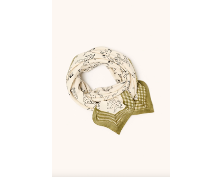 Big foulard Latika Pongo Macadamia APACHES