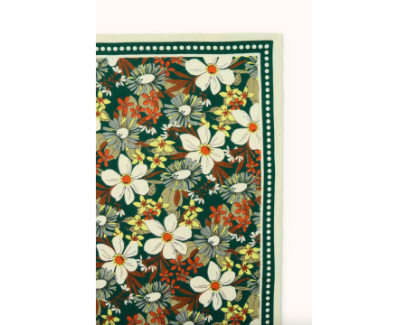 Big foulard Latika Bouquet Garden APACHES