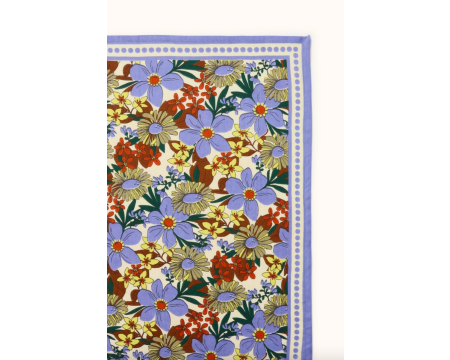 Big foulard Latika Bouquet Iris APACHES