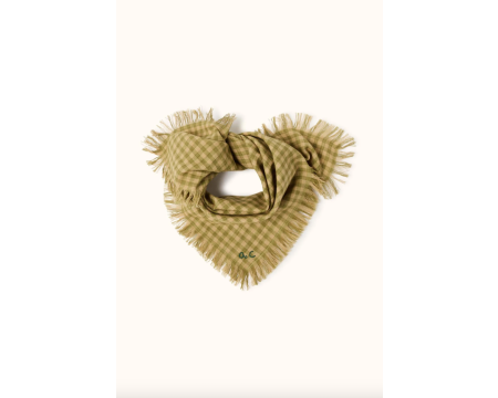 Small foulard Fayara Checkmate Khaki APACHES
