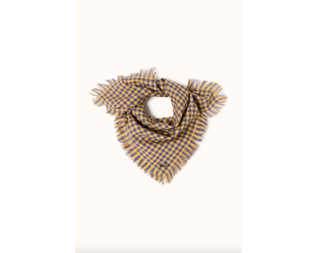 Small foulard Fayara Checkmate Wheat APACHES