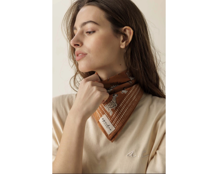 Small foulard Manika Pongo Sierra APACHES