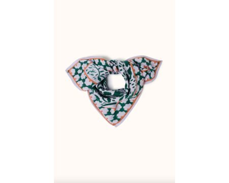 Small foulard Manika Garden Lilas APACHES