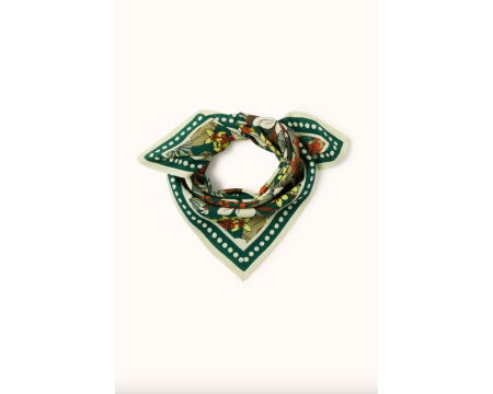 Small foulard Manika Bouquet Garden APACHES