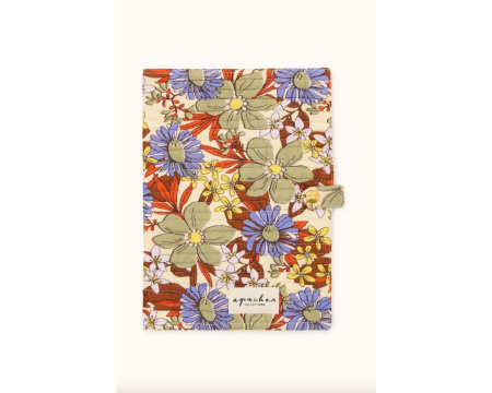 Protège carnet de santé Bimale Bouquet Macadamia APACHES