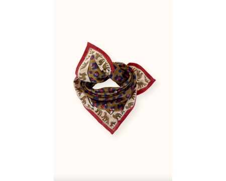 Small foulard Manika Léopard Fire APACHES