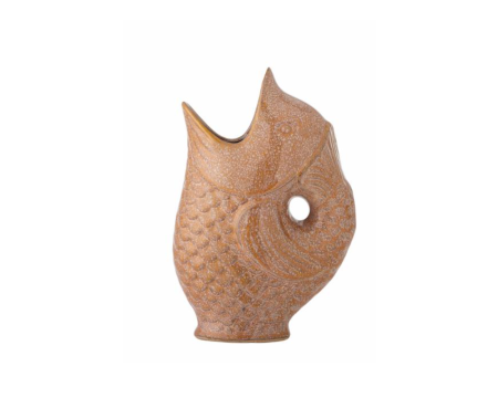 Harvey Vase, Marron, Grès