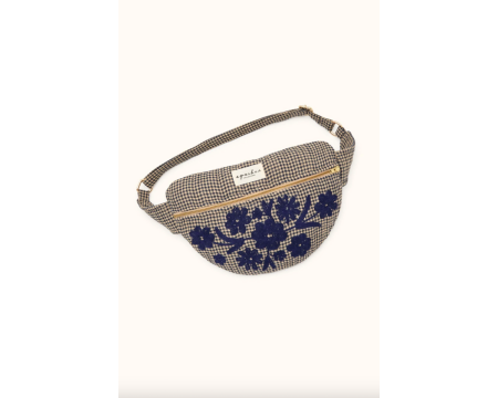 Sac banane brodé Khadai Small Checkmate APACHES