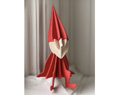 Elfe LOVI 16 cm - rouge - 3D à assembler
