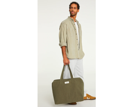 Grand sac week-end Elzevir - kaki