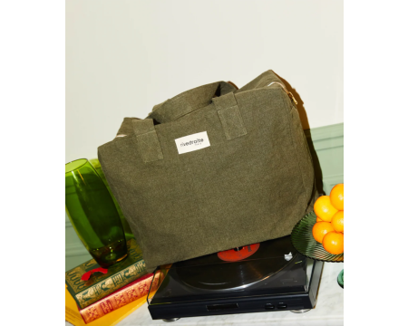 Grand sac week-end Elzevir - kaki