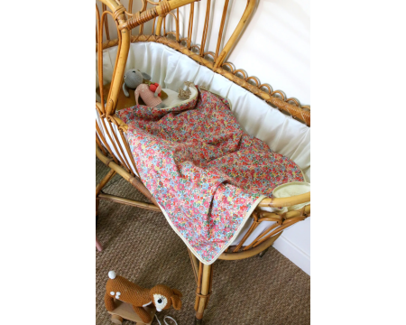 Couverture polaire & liberty - Augustine