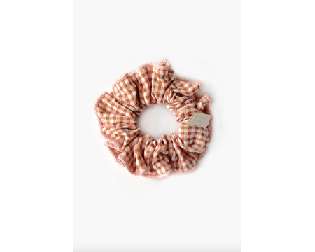 Chouchou vichy surjet - Pain d'épice