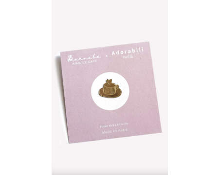 Pin's Tasse à café - Barnabé aime le café x Adorabili