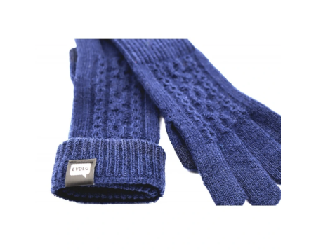 Gants tactiles maille adulte - Vasca Navy - EVOLG