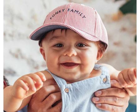 Casquette Bébé/enfant FUNKY FAMILY 100% coton