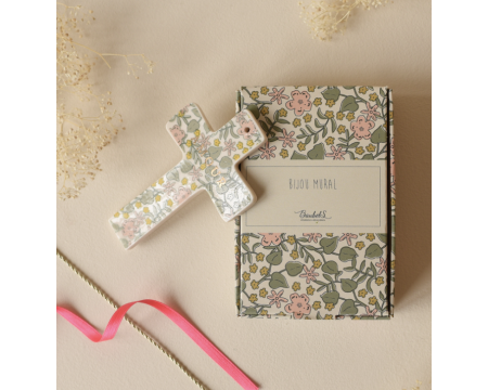 Croix murale Lily Bonheur BAUBELS