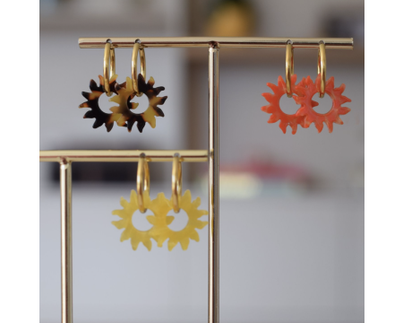 Boucles d'oreilles Sunny - Atelier MARPO