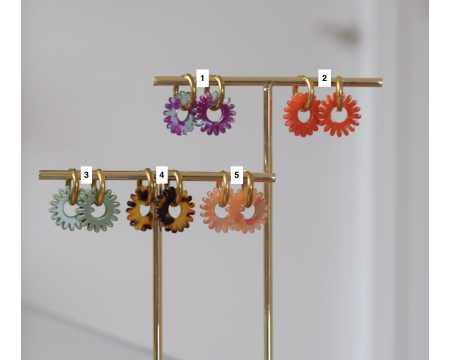 Boucles d'oreilles Maggie - Atelier MARPO