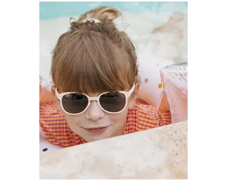 Lunettes de soleil enfant Wazz Rose pâle - 2/4 ans - KI ET LA