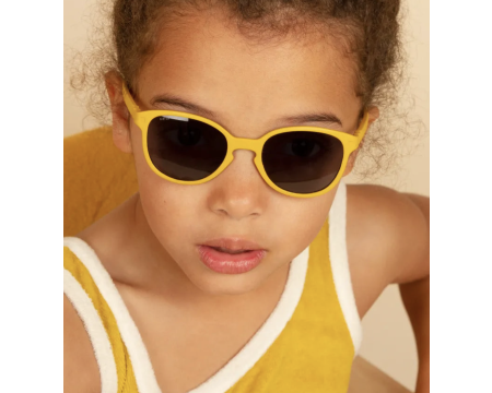Lunettes de soleil enfant Wazz Moutarde - 2/4 ans - KI ET LA