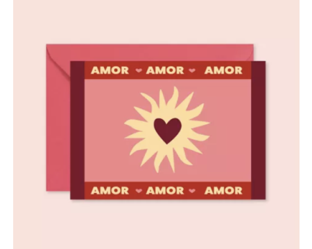 Carte postale Amor amor MA PETITE VIE