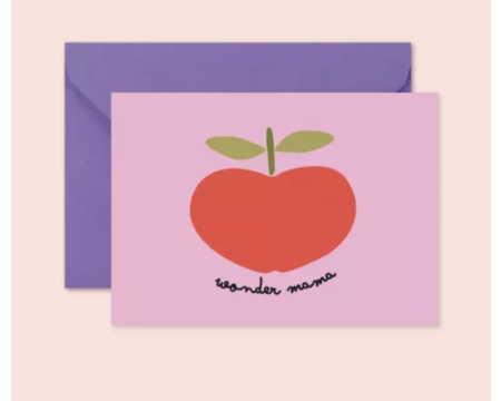 Carte postale Wonder mama pomme MA PETITE VIE