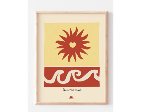 Affiche A3 Summer Mood - MA PETITE VIE