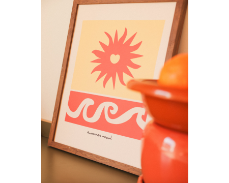 Affiche A3 Summer Mood - MA PETITE VIE