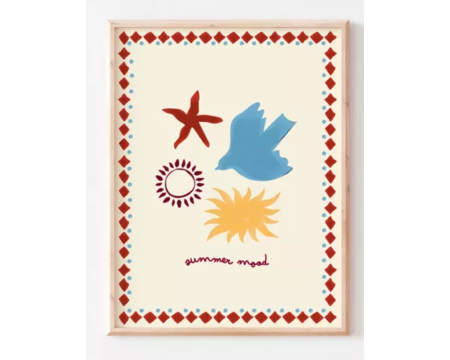 Affiche A3 Summer Mood - MA PETITE VIE