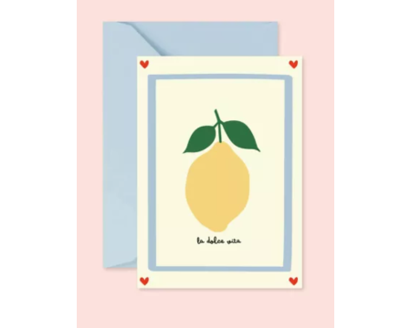 Carte postale La Dolce Vita MA PETITE VIE