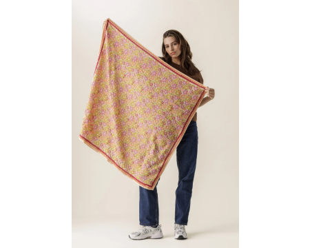 Big foulard Latika Janie Mango APACHES