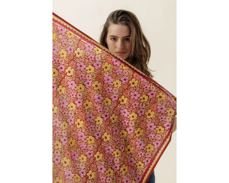 Big foulard Latika Janie Dahlia APACHES