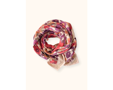 Big foulard Latika Joy macadamia APACHES