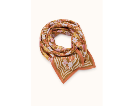 Big foulard Latika Paquerette Tapenade APACHES